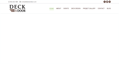 Desktop Screenshot of deckanddoor.com